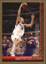 2005-06 Bowman Basketball Gold #10 Dirk Nowitzki