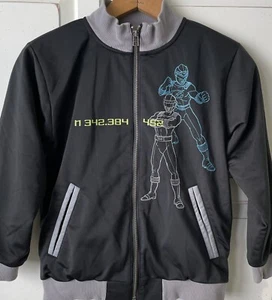 Disney Store TRON LEGACY Youth Kids Zip Up Lined Bomber Jacket MEDIUM - Picture 1 of 11