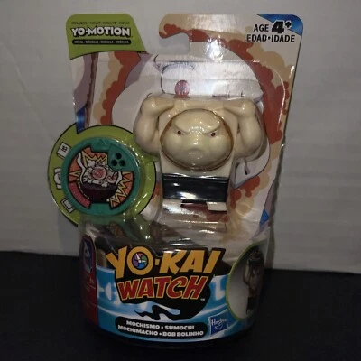 Yo-Kai Watch  Machismo Sumochi Mochimacho  Bob Bolinho Yo-Motion Figure Hasbro - Image 1 of 4