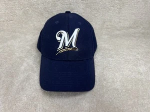 Milwaukee Brewers Hat Cap Mens Blue Strap Back 47 Brand MLB Baseball - Picture 1 of 10
