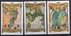 BRAZIL, MAPS, MI # 1533/5, COMPLETE SET, MNH - Picture 1 of 1