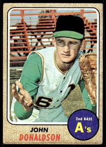 1968 Topps Baseball John Donaldson RC #244 **