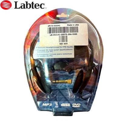 Auriculares compactos Labtec Note 502 Deluxe ultra suaves negros ¡¡ÚLTIMOS!!️ Foto 1 de 4