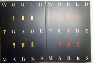 WORLD TRADEMARKS: 100 Years 1 &2, Symbol & LogoType Designs TWO HUUUGE VOLUMES - Imagen 1 de 24