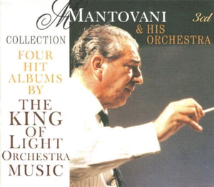 3 CD-SET MANTOVANI & HIS ORCHESTRA FOUR HITS ALBUM THE KING OF LIGHT IMC 2010 - Picture 1 of 2
