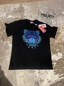 Camiseta Kenzo Bordada Logo Tigre Hombre - Pequeña - Nueva - Imagen 1 de 4