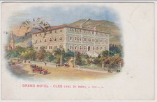 CLES VAL DI NON TRENTO GRAND HOTEL 1910 BELLA !