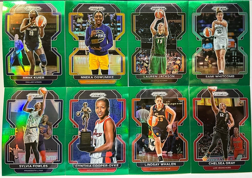 2022 Prizm WNBA Green Pick Your Player Complete Your Set Base & Insert - Image 1 of 1