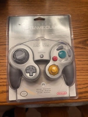Brand New Sealed Unopen OEM Platinum Silver Nintendo Gamecube Controller DOL-003 - Image 1 of 2