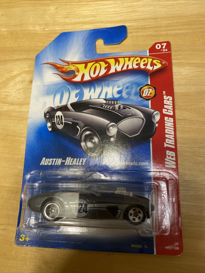 Hot Wheels First Editions Austin Healy Black w/ Chrome - Image 1 of 4