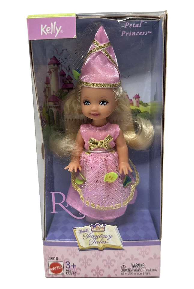 Mattel Barbie Doll Rapunzel 2003 Kelly Angel Princess C0919 Fairy Tale Collectio