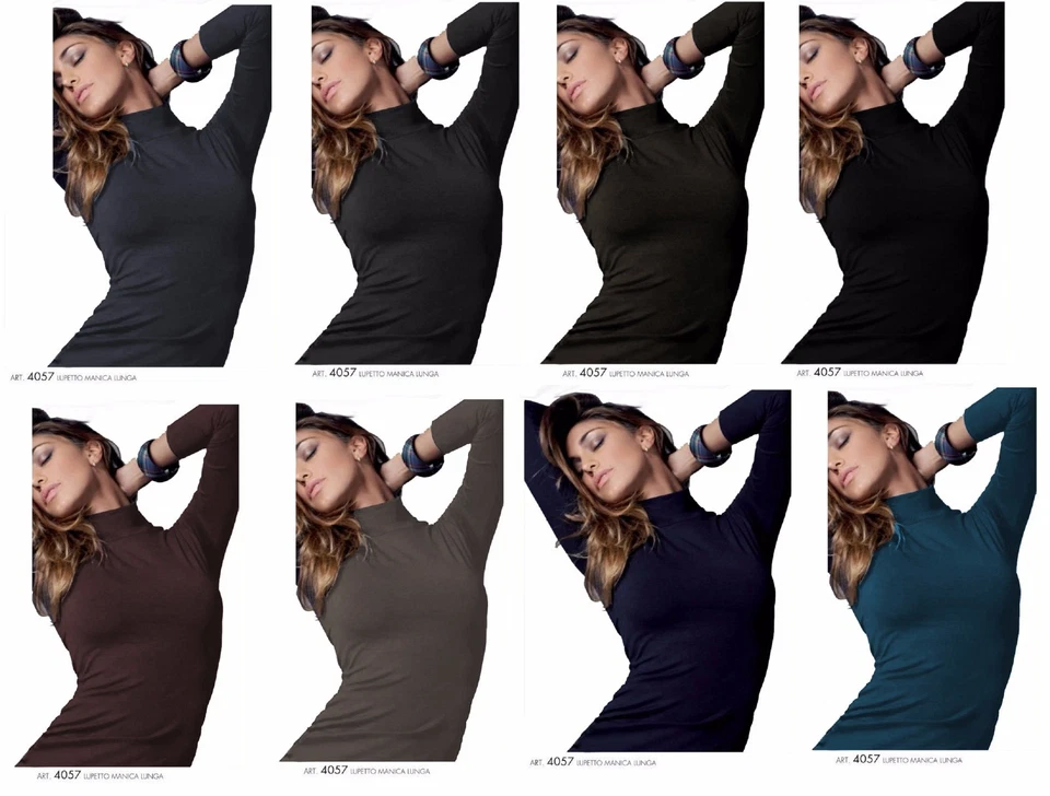 LUPETTO MANICA LUNGA DONNA JADEA ART. 4057 - Immagine 1 di 1