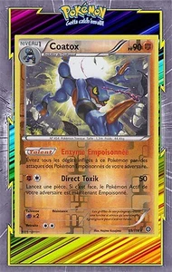 🌈Coatox Reverse-XY11:Offensive Vapeur-59/114-Carte Pokemon Neuve Française - Picture 1 of 1