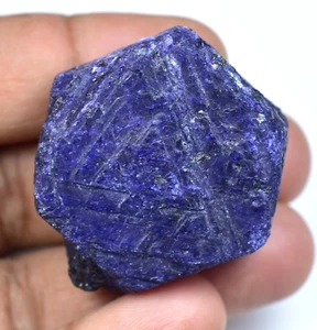 264.70 CT Natural HUGE Blue Sapphire Certified Earth-Mined Facet Specimen Rough - Picture 1 of 5