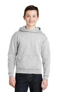 Jerzees® - Youth NuBlend® Pullover Hooded Sweatshirt 996B - Picture 1 of 5