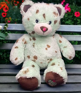 Build A Bear Mint Ice Cream Plush Bear 17 In Baskin Robbins Chocolate Chip Teddy - Picture 1 of 10