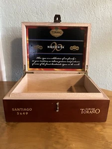 Carlos Torano Noventa 90 Wooden Cigar Box Santiago - Picture 1 of 3