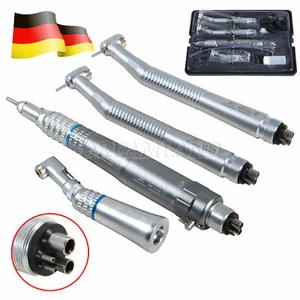 2 Turbina Dental High Speed Handpiece 4 Hole + Contrangulo y Micromotor Kit DE - Imagen 1 de 12