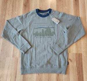 NWT Patagonia Mens '73 Skyline Organic Crew Sweatshirt XS - Picture 1 of 5