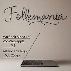 MACBOOK AIR 13 M3 16 GB 256SSD A3113 MODEL: MC8J4T/A - Afbeelding 1 van 5