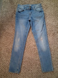 Girls Blue Jeans Size 12 - Picture 1 of 3