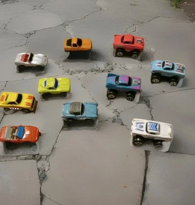 Galoob Micro Macbines 1987 LOTE DE 10 excelente estado ligeramente jugado. Juguetes RETRO Foto 1 de 4