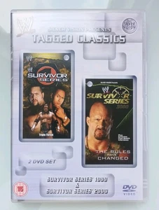 WWE Tagged Classics: Survivor Series 1999 & 2000 DVD (2009) 2 Discs Stone Cold - Picture 1 of 6