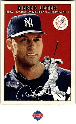 2000 Fleer Tradition #106 Derek Jeter - Image 1 of 2