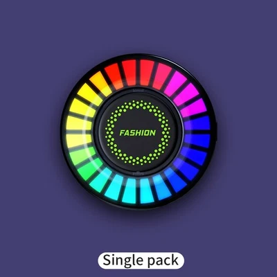 24 LED Light Voice Rhythm Pickup Lamp For Car Diffuser Vent Clip Air Fresheners - Imagen 1 de 4