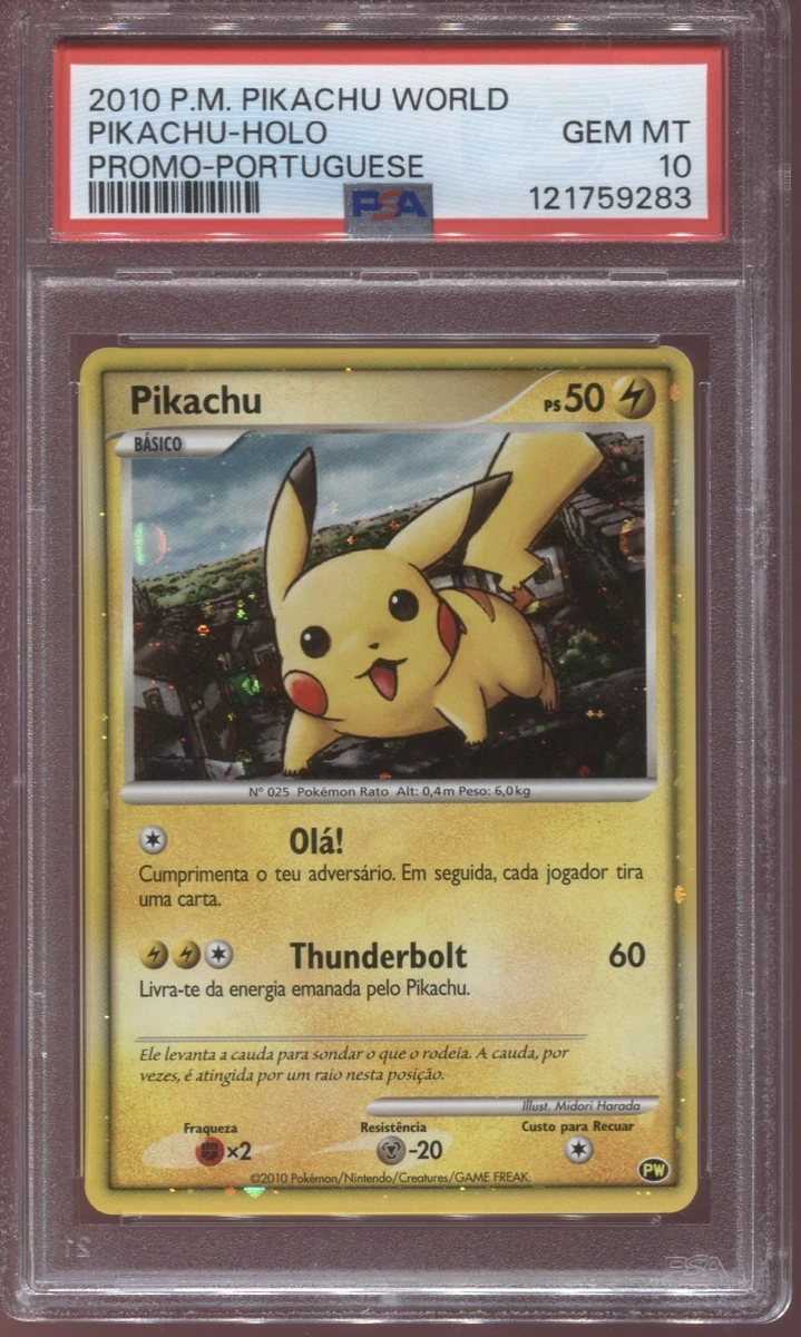 Pokémon TCG Professional Sports Authenticator (PSA) Pikachu