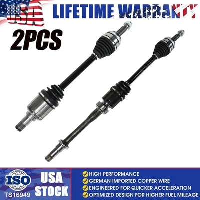Pair Left & Right Front CV Axle Shaft Set For 2012-2017 Toyota Camry 2.5L - Image 1 of 4