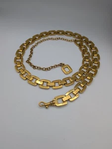 Vintage St. John Chain Signed Belt Stannig - Bild 1 von 9