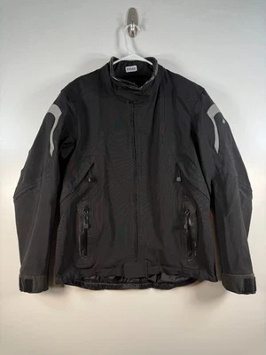 BMW Motorrad Mens Full Zip Tourshell Mesh Lined Moto Rider Jacket Black Sz 52 - Image 1 of 4