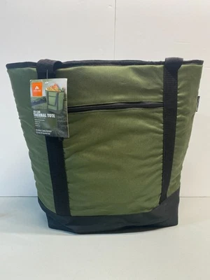 Сумка с короткими ручками тепловая Ozark Trail 50 банок мягкая дорожная задняя дверь кемпинг - армейская зеленая - Изображение 1 из 4