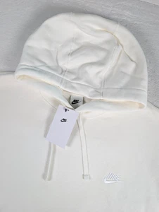 Nike Sportwear Club Fleece Hoodie Mens 3XL Sail Off White NWT - Picture 1 of 11