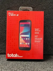 (184) Total by Verizon BLU View 2 - Prepaid Smartphone (Locked) 32GB, Black - Picture 1 of 4