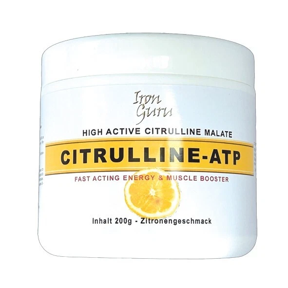 CITRULLINE-ATP Energy & Muscle Booster, High Active Citrulline M- IRON GURU, Neu - Bild 1 von 1