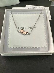 Onefinity Pig Bracelet Sterling Silver - Picture 1 of 2