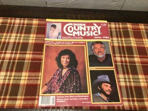 Inside Country Music Magazine #9. Loretta Lynn, Kenny Rogers, Merle Haggard 1983 - Picture 1 of 11