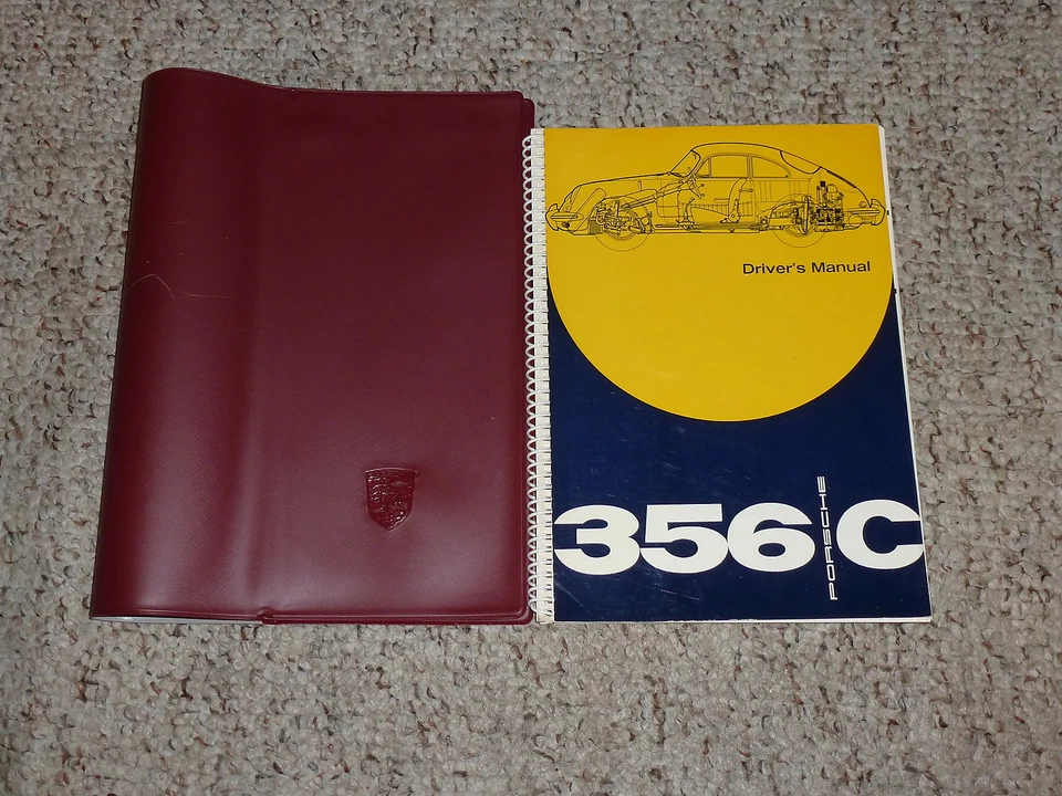 Porsche 356C 356 C 1964 libro manual del propietario cupé descapotable 1600 SC  Foto 1 de 1