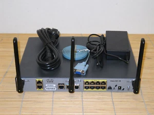 Cisco 891W-AGN-A-K9 Gigabit Ethernet Wireless Security Router with 802.11n WIFI - Bild 1 von 1