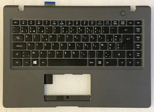Clavier Azerty Belge Acer Aspire AO1-431 6B.SHGN4.003 TOPCASE Gris - Photo 1/3