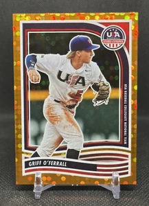 2024 Panini Stars & Stripes GRIGLIO O'FERRALL #23 ARANCIONE /75 SP Baltimore Orioles - Foto 1 di 3