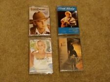 4 New Country Cassette Tapes. K. Chesney, K. Whitley, Suzy Bogguss, M. McCready