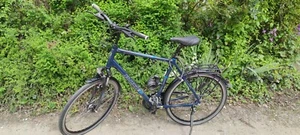 fahrrad xl Rixe Ab 190 Cm Bis 150 Kg Systemgewicht Farbe Blau 24 Gänge Shimano - Bild 1 von 1