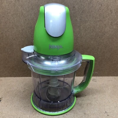 Ninja Express Chop Food Chopper Mini Food Processor 400W  Green QB700QGN 30 - Image 1 of 4