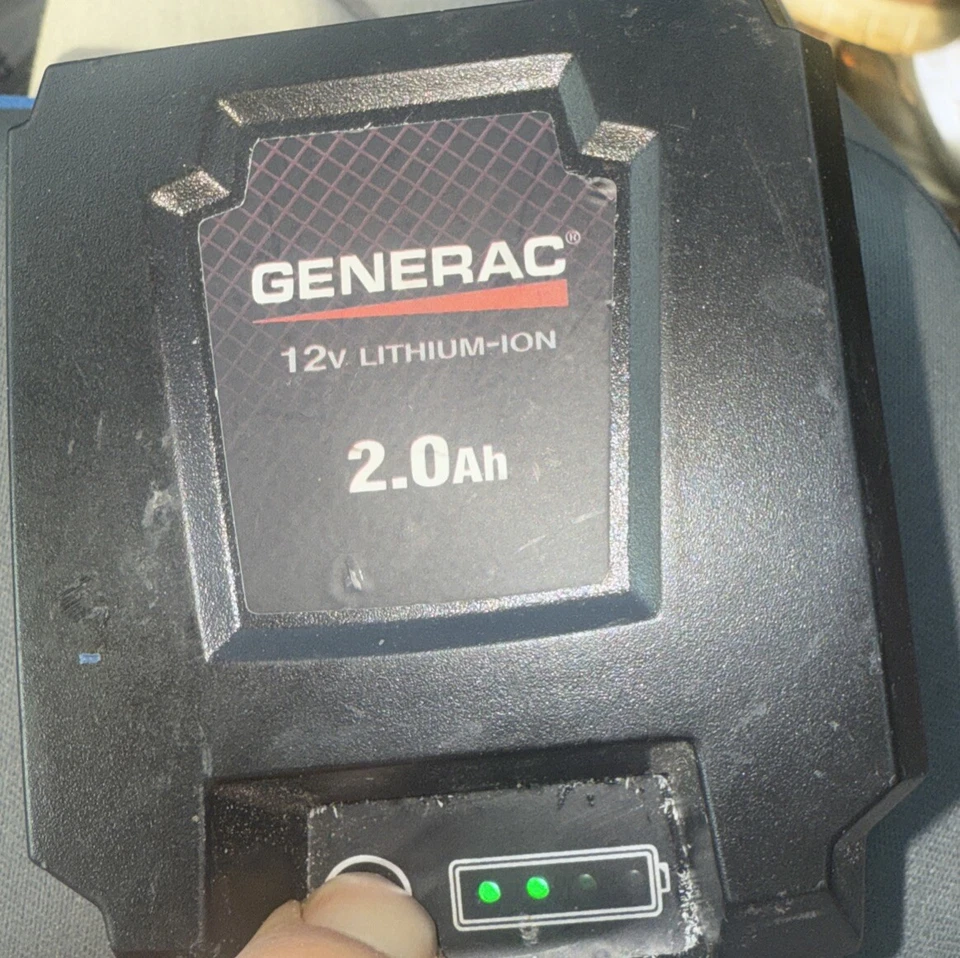 Baterías originales OEM Generac 10000020303 ASSY 12V de iones de litio Foto 1 de 3