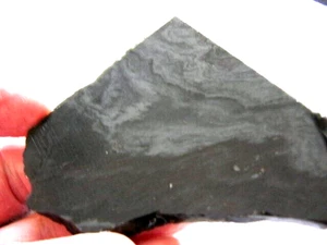 Rainbow obsidian slice 3x2.75x3/8 inch ro8 - Picture 1 of 2