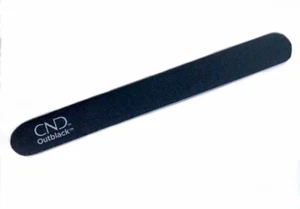 AUTHENTIC CND Outblack Padded File-120/240 Grit - UV LED GEL NAIL POLISH - Picture 1 of 4