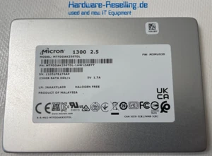 Micron 1300 256GB 2.5" SATA III 6G MTFDDAK256TDL MTFDDAK256TDL-1AW1ZABYY - Picture 1 of 1
